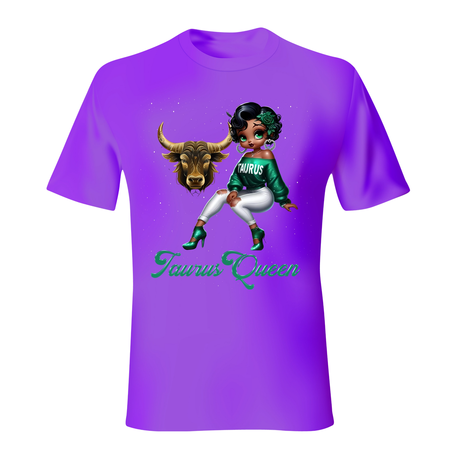 TAURUS QUEEN ZODIAC SUNSIGN UNISEX SHIRT