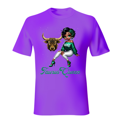 TAURUS QUEEN ZODIAC SUNSIGN UNISEX SHIRT