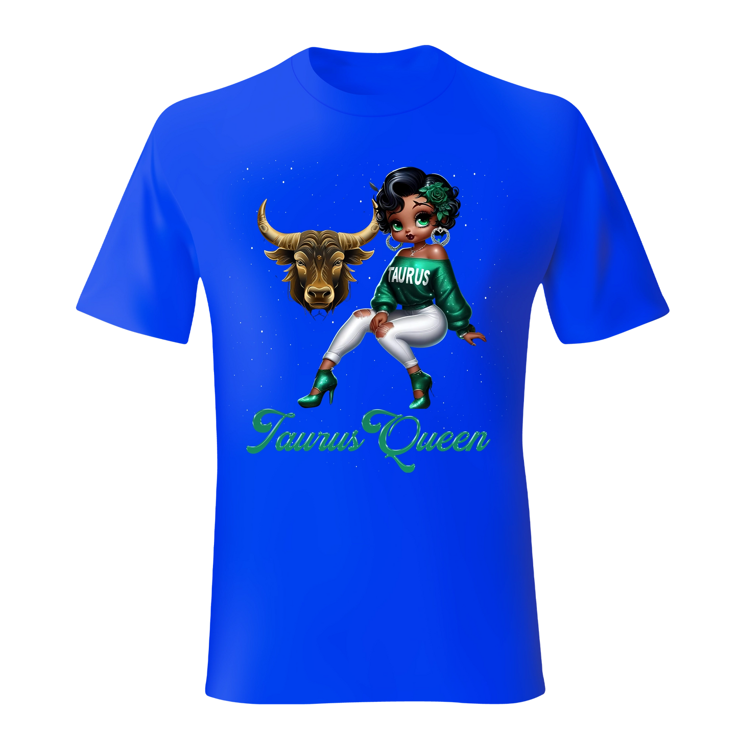 TAURUS QUEEN ZODIAC SUNSIGN UNISEX SHIRT