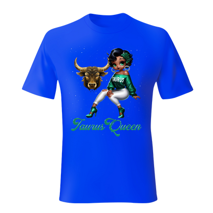 TAURUS QUEEN ZODIAC SUNSIGN UNISEX SHIRT