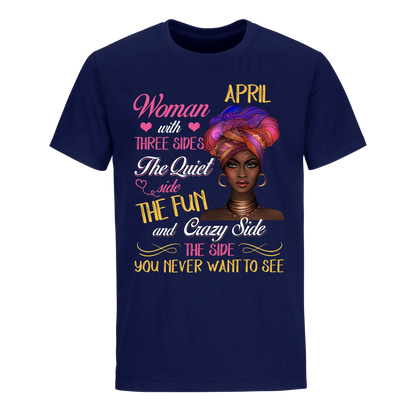 WOMEN CRAZY APRIL UNISEX SHIRT