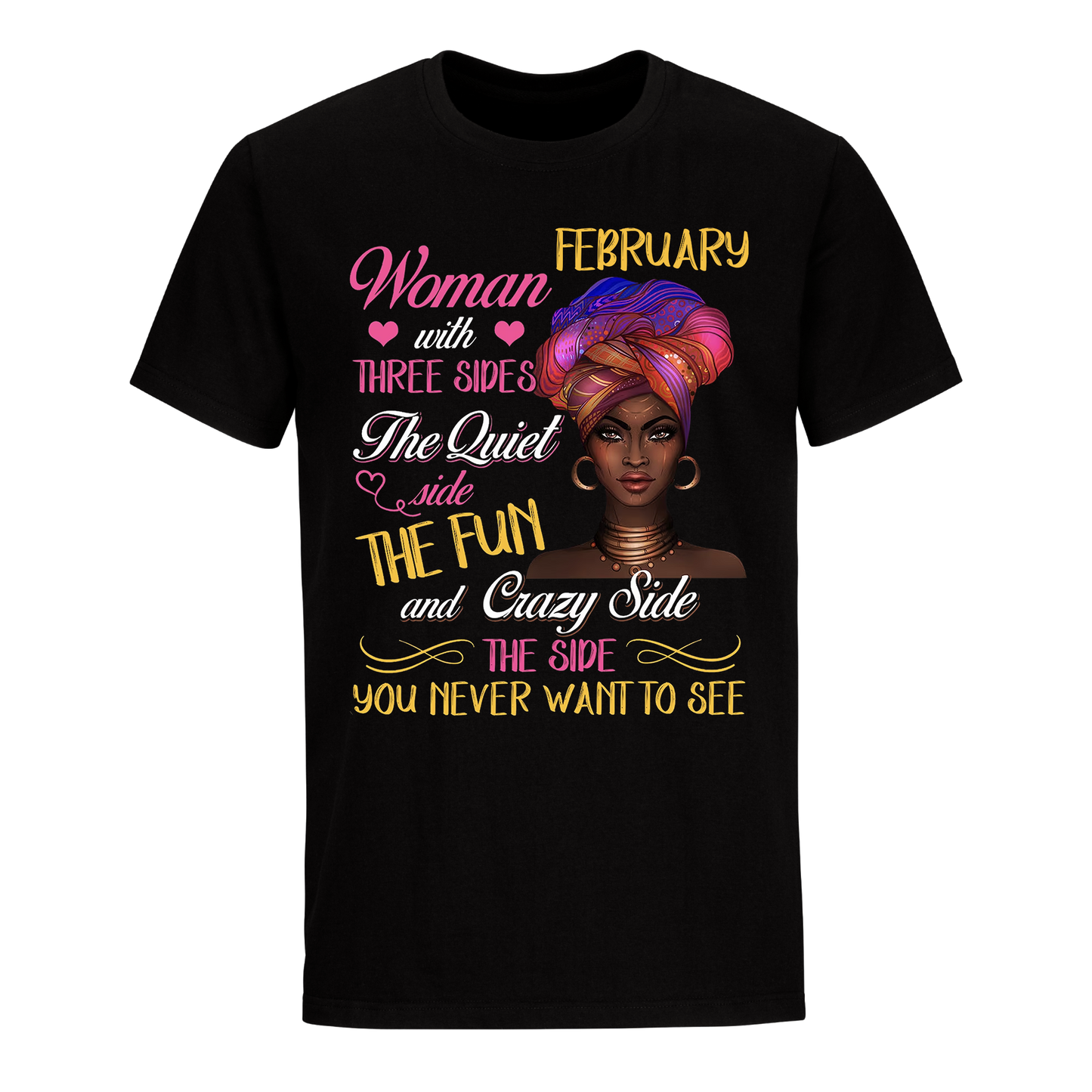 WOMEN CRAZY FEBRUARY UNISEX SHIRT