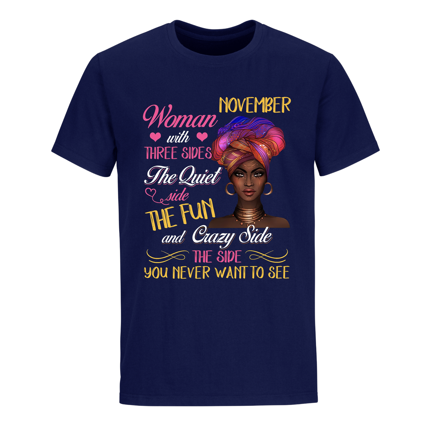 WOMEN CRAZY NOVEMBER UNISEX SHIRT