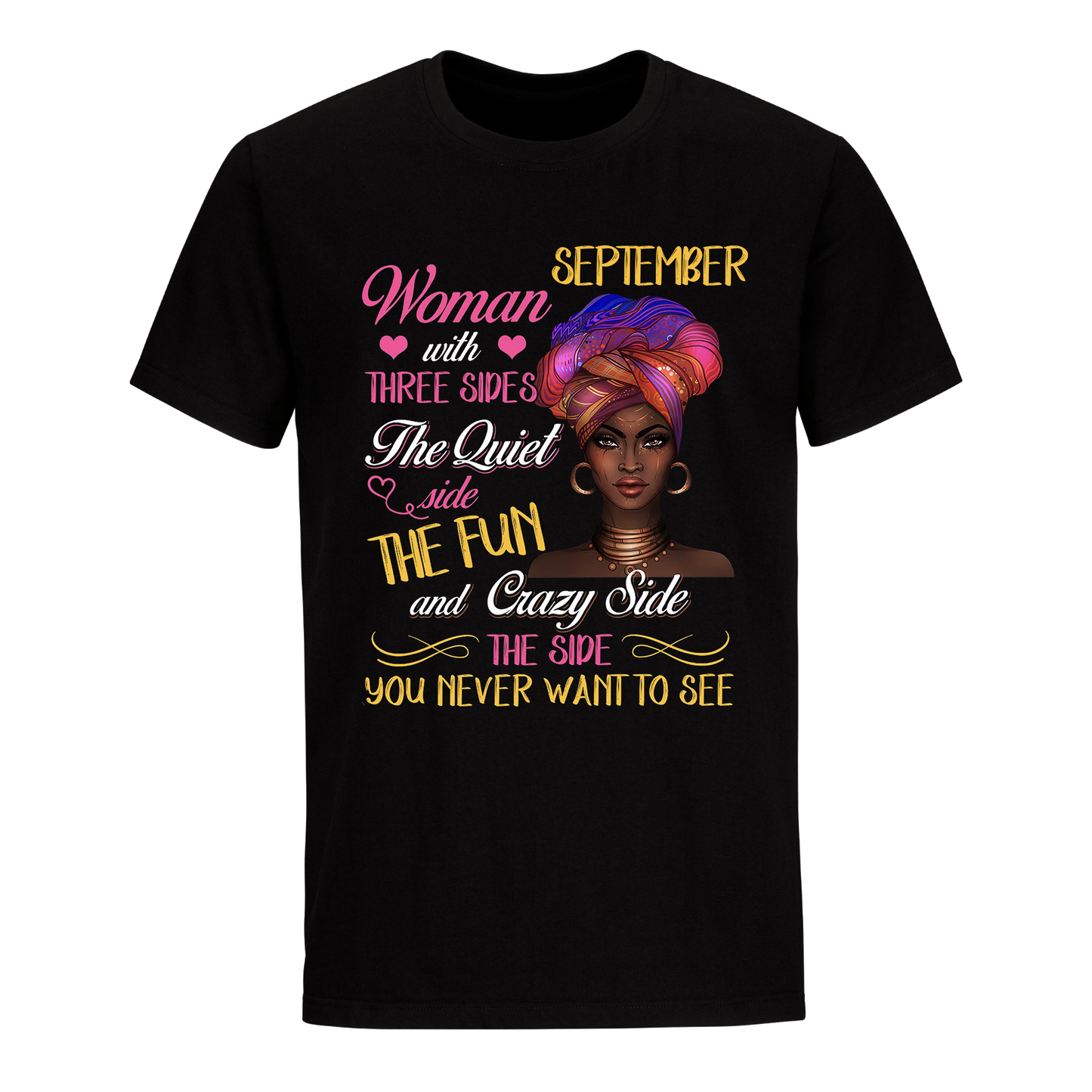 WOMEN CRAZY SEPTEMBER UNISEX SHIRT