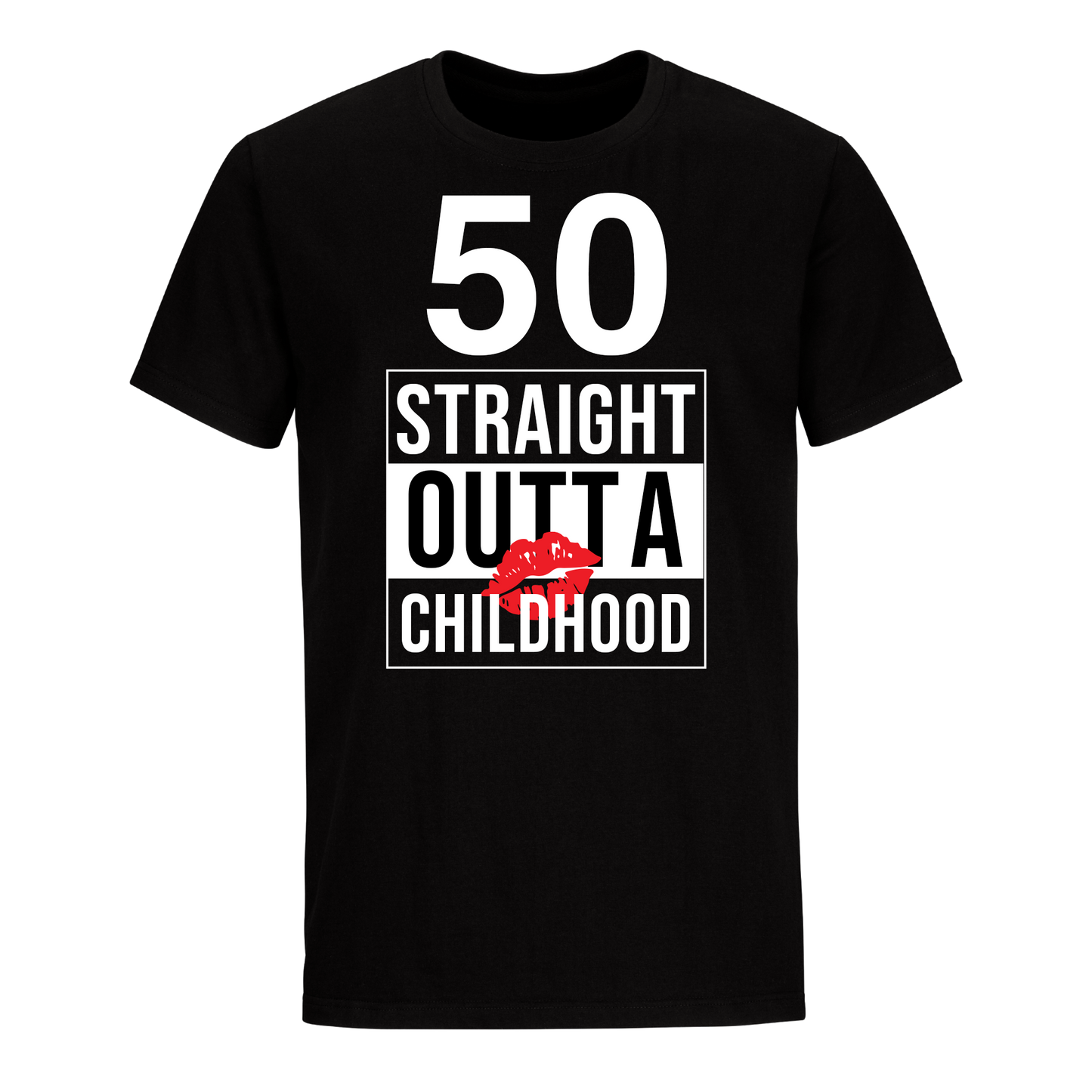 50 STRAIGHT OUTTA CHILDHOOD UNISEX SHIRT