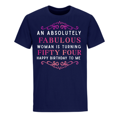 ABSOLUTELY FAB FIFTY FOUR UNISEX SHIRT