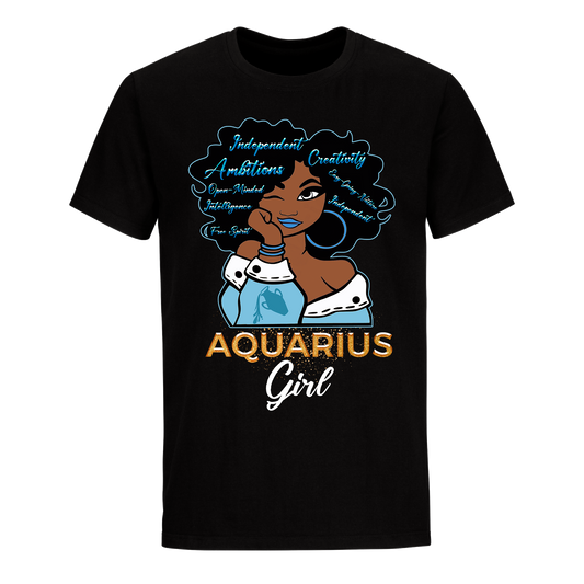 AQUARIUS GIRL'S UNISEX SHIRT