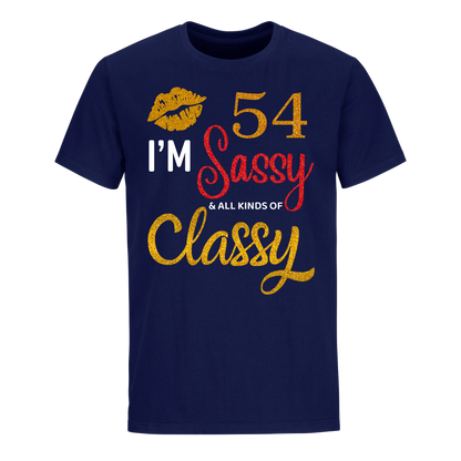 I'M 54 SASSY SHIRT