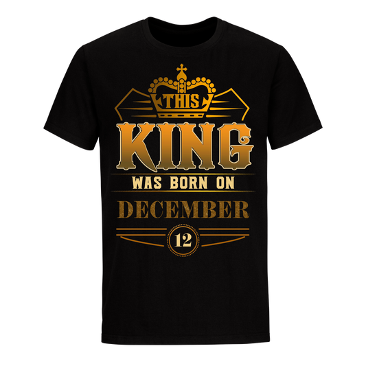 KING 12TH DECEMBER SHIRT