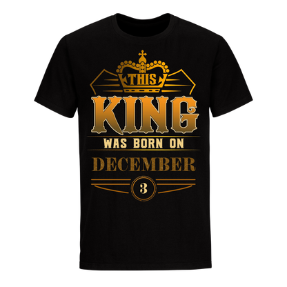 KING 3RD DECEMBER SHIRT