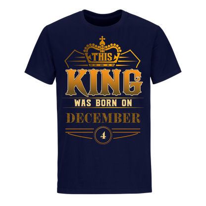 KING 4TH DECEMBER SHIRT