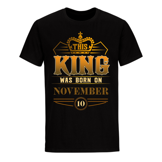 KING 10TH NOVEMBER SHIRT