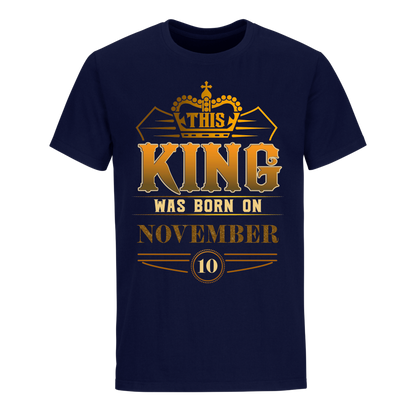 KING 10TH NOVEMBER SHIRT