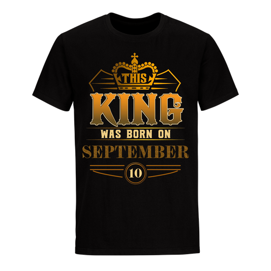 KING 10TH SEPTEMBER  SHIRT