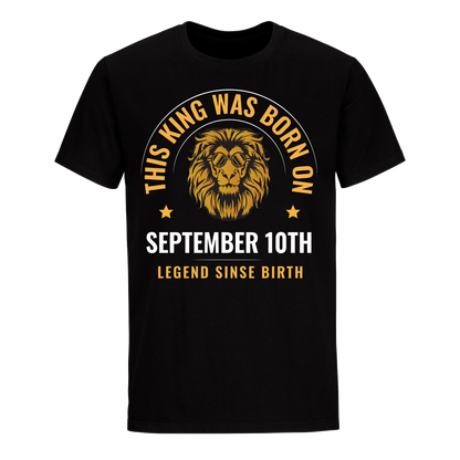 KING 10TH SEPTEMBER LEGEND SHIRT