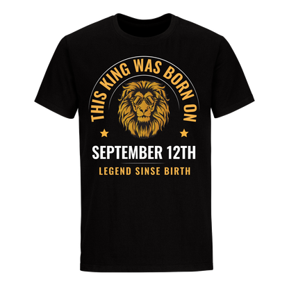 KING 12TH SEPTEMBER LEGEND SHIRT