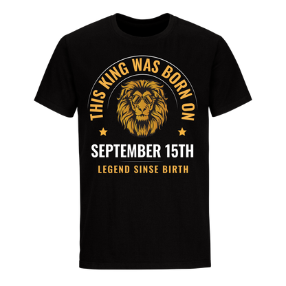 KING 15TH SEPTEMBER LEGEND SHIRT