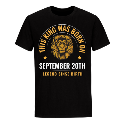 KING 20TH SEPTEMBER LEGEND SHIRT