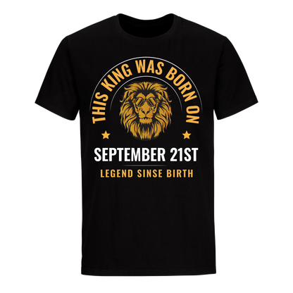 KING 21ST SEPTEMBER LEGEND SHIRT