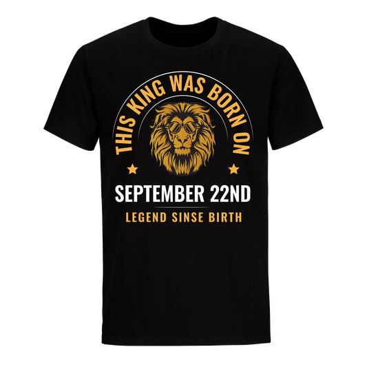 KING 22ND SEPTEMBER LEGEND SHIRT