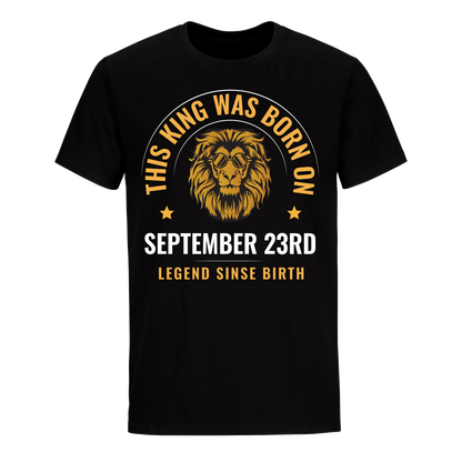 KING 23RD SEPTEMBER LEGEND SHIRT