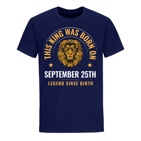 KING 25TH SEPTEMBER LEGEND SHIRT