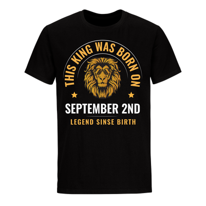 KING 2ND SEPTEMBER LEGEND SHIRT