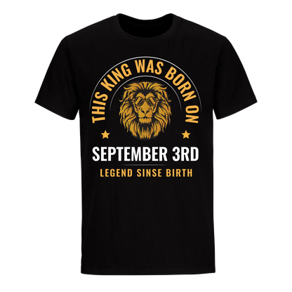 KING 3RD SEPTEMBER LEGEND SHIRT