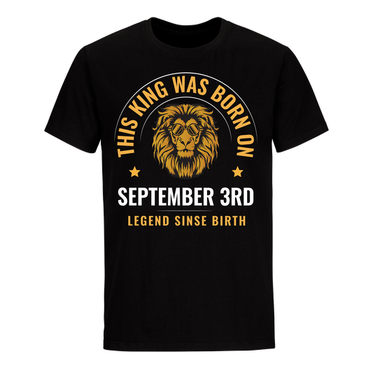 KING 3RD SEPTEMBER LEGEND SHIRT