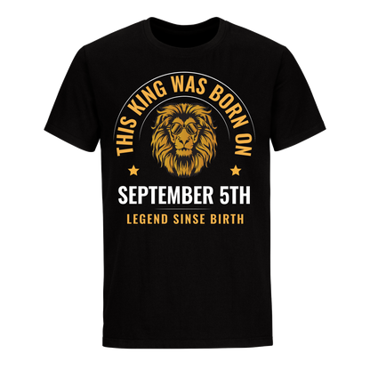 KING 5TH SEPTEMBER LEGEND SHIRT