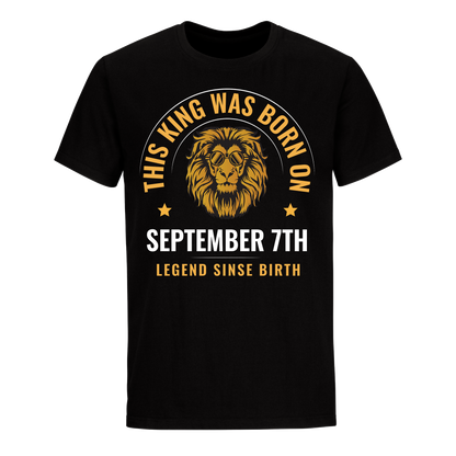 KING 7TH SEPTEMBER LEGEND SHIRT