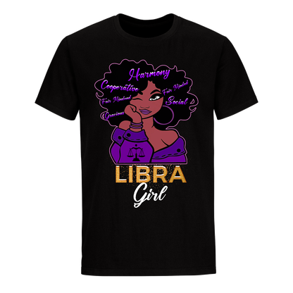 LIBRA GIRL'S UNISEX SHIRT