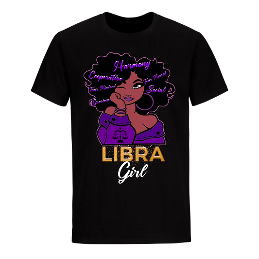 LIBRA GIRL'S UNISEX SHIRT