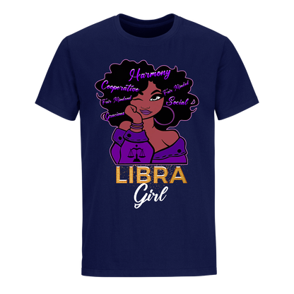 LIBRA GIRL'S UNISEX SHIRT