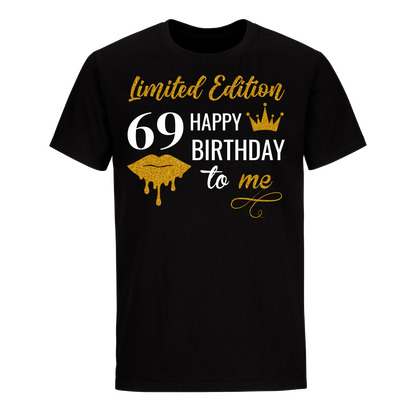 LIMITED EDITION 69 BIRTHDAY SHIRT