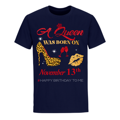 NOVEMBER 13 BIRTHDAY QUEEN