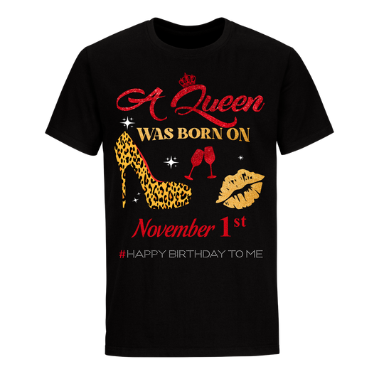 NOVEMBER 01 BIRTHDAY QUEEN