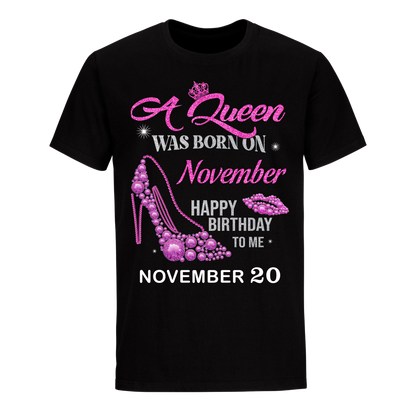 QUEEN 20TH NOVEMBER