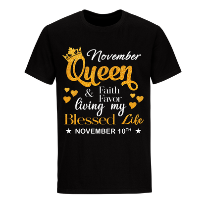 NOVEMBER 10 QUEEN FAITH AND FAVOUR