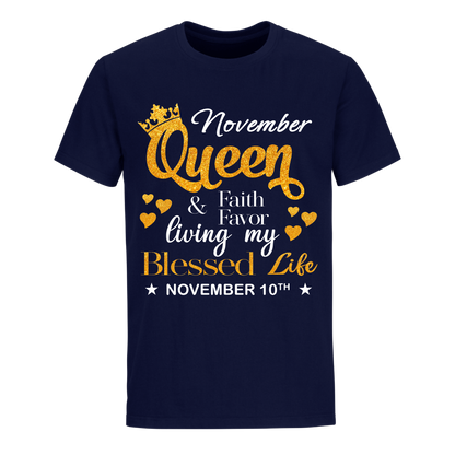 NOVEMBER 10 QUEEN FAITH AND FAVOUR