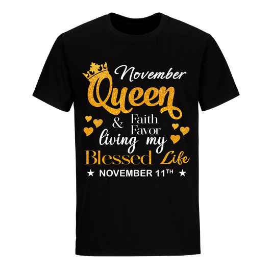 NOVEMBER 11 QUEEN FAITH AND FAVOUR