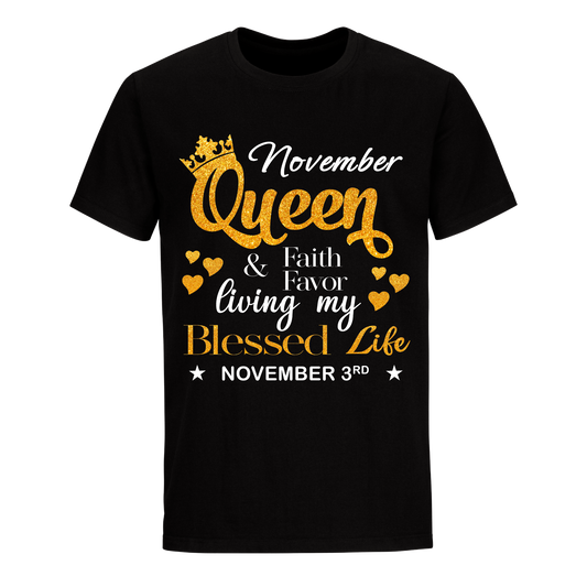 NOVEMBER 03 QUEEN FAITH AND FAVOUR