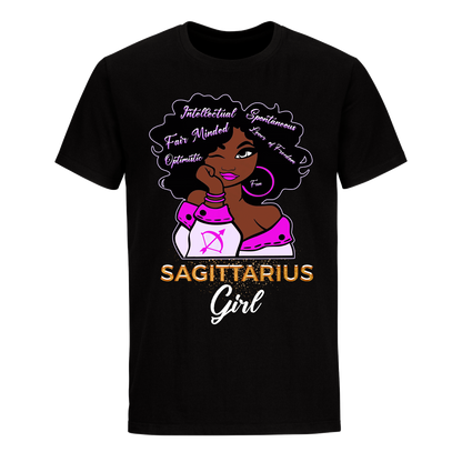 SAGITTARIUS GIRL'S UNISEX SHIRT