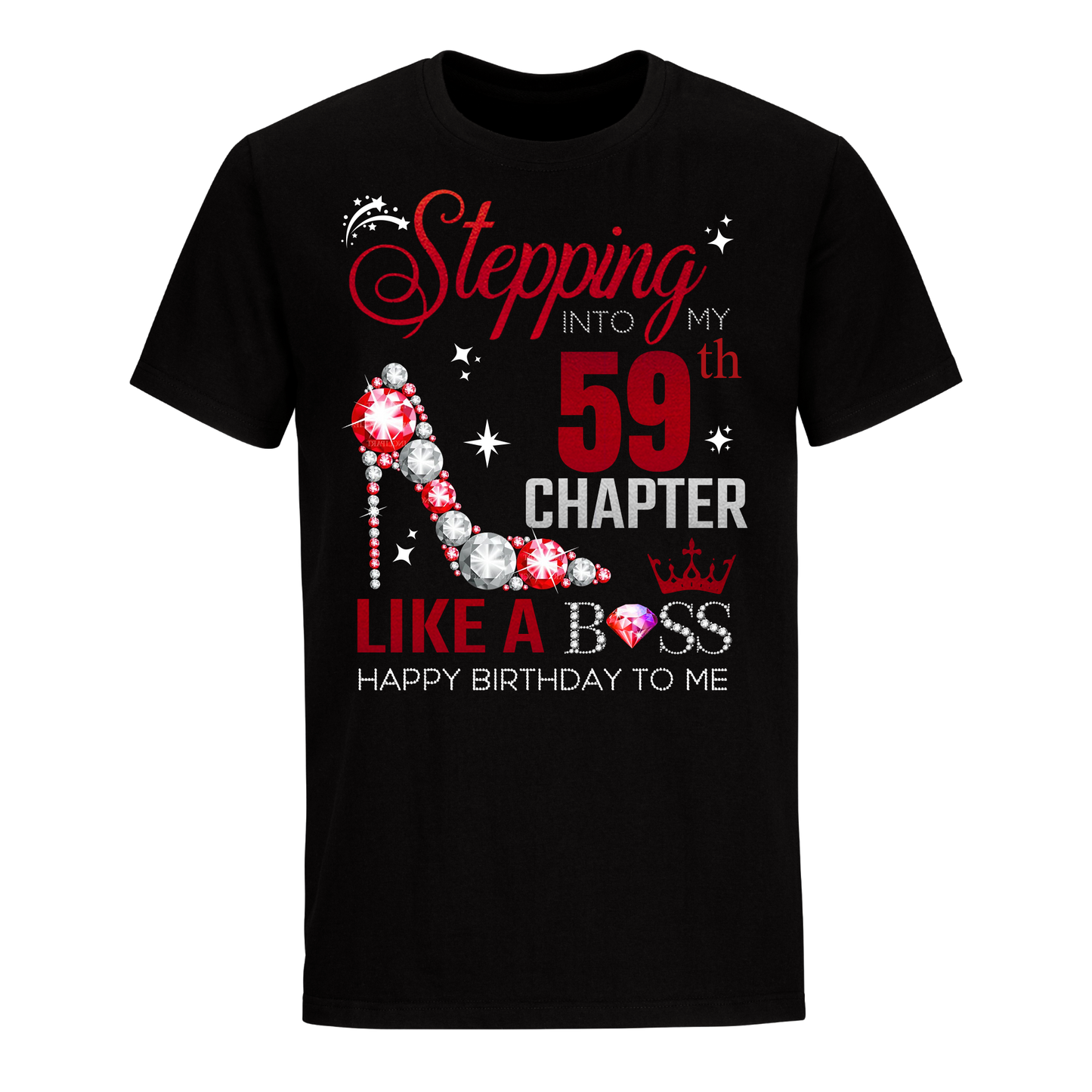 STEPPING INTO MY 59TH CHAPTER UNISEX SHIRT